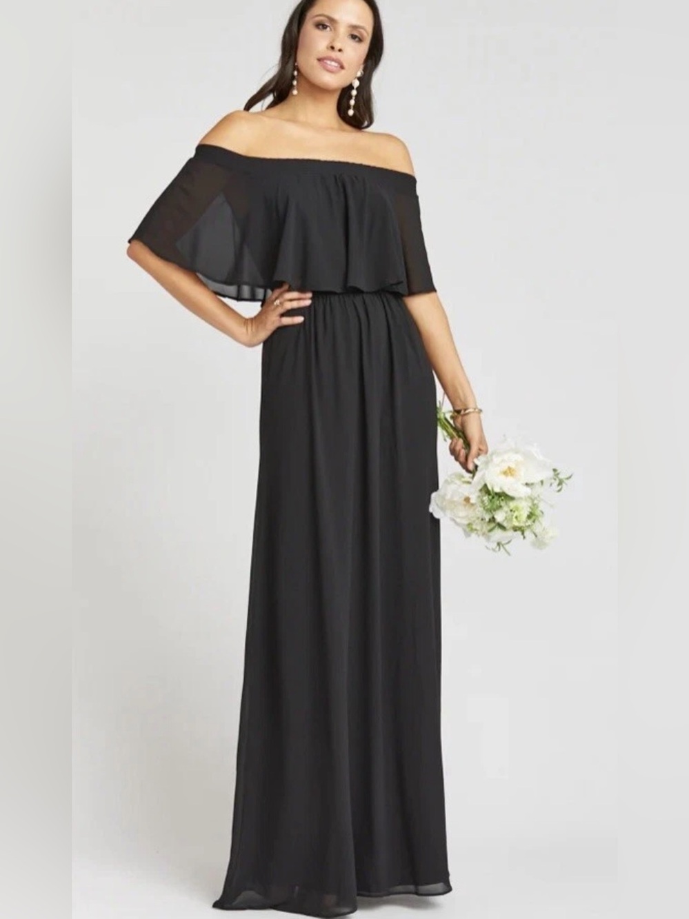 Show Me Your Mumu Hacienda Maxi Dress Black NWT REG $148 XXSmall